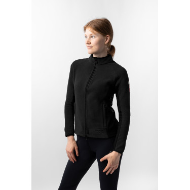 Casaco polar de equitação stretch B Vertigo Cleo feminino Preto