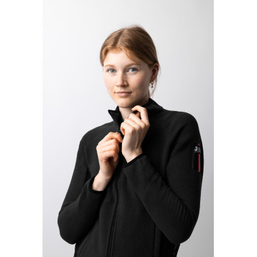Casaco polar de equitação stretch B Vertigo Cleo feminino Preto