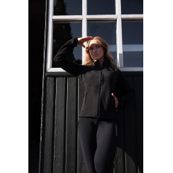 Casaco polar de equitação stretch B Vertigo Cleo feminino Preto
