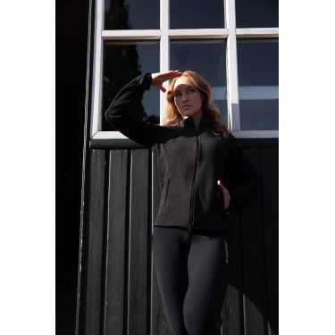 Casaco polar de equitação stretch B Vertigo Cleo feminino Preto