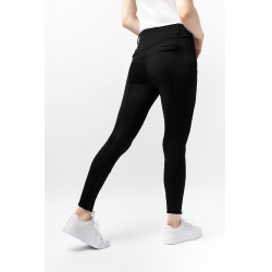 Calça Térmica com Assento Total Mira Feminina Horze Preto Calça Térmica com Assento Total Mira Feminina Horze Preto