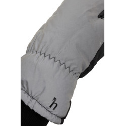 Luvas refletoras de 3 dedos Horze Prata refletivo