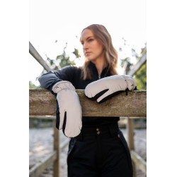 Luvas refletoras de 3 dedos Horze Prata refletivo