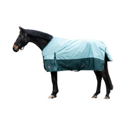 Capa de exterior HKM Chester 600D 100g Turquesa / verde Azul Capa de exterior HKM Chester 600D 100g Turquesa / verde Azul