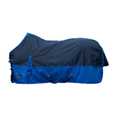 Capa de exterior HKM Chester 600D forrada com lã polar Turquesa / verde Azul Capa de exterior HKM Chester 600D forrada com lã polar Turquesa / verde Azul