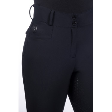 Calças térmicas femininas HKM Keep Warm sem bateria Preto