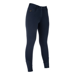 Calça HKM aquecida Comfort Style 1/1 com silicone sem bateria feminina