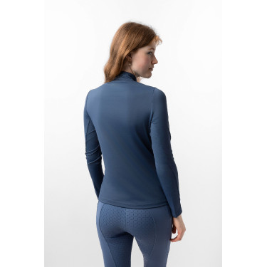 Camisa de treino Horze Eloise Indigo vintage Azul-marinho