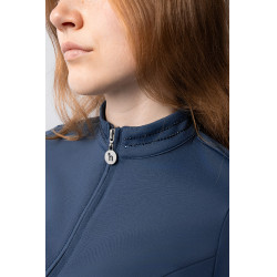 Camisa de treino Horze Eloise Indigo vintage Azul-marinho