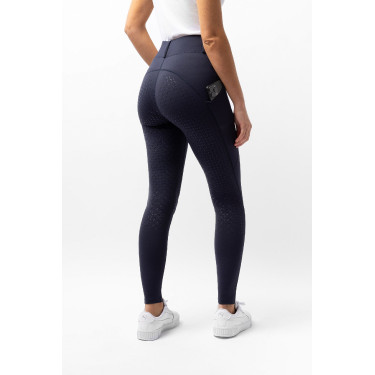 Legging de inverno feminino com grip integral Horze Dea Legging de inverno feminino com grip integral Horze Dea