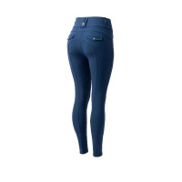 Calça de equitação feminina B Vertigo térmica com grip integral Enya Titã marinho Azul-marinho Calça de equitação feminina B Vertigo térmica com grip integral Enya Titã marinho Azul-marinho