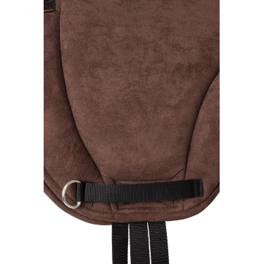 Almofada de montar a cru sintética Horze Castanho