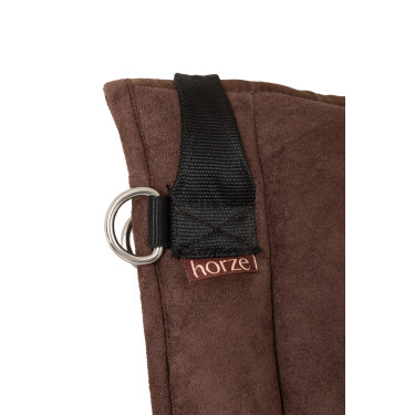 Almofada de montar a cru sintética Horze Castanho