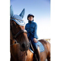 Colete acolchoado sem mangas Horze Oona Azul Ártico Colete acolchoado sem mangas Horze Oona Azul Ártico