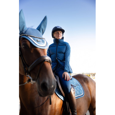 Colete acolchoado sem mangas Horze Oona Azul Ártico Colete acolchoado sem mangas Horze Oona Azul Ártico