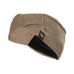 Faixa Back on Track Nora em lã tricotada Bege claro Faixa Back on Track Nora em lã tricotada Bege claro