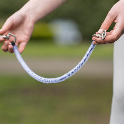 Cordão de cauda Back on Track Quick-Clean Claro / cinza Cinzento Cordão de cauda Back on Track Quick-Clean Claro / cinza Cinzento