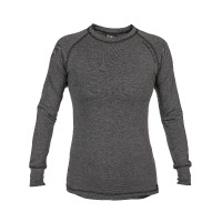 Top de roupa íntima Back on Track feminino Lydia Cinzento