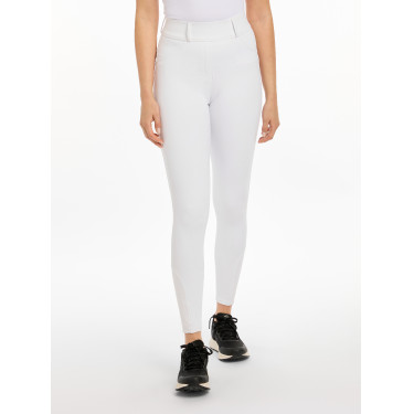 Legging LeMieux Demi full grip feminino Branco Legging LeMieux Demi full grip feminino Branco