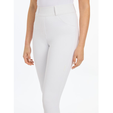 Legging LeMieux Demi full grip feminino Branco Legging LeMieux Demi full grip feminino Branco