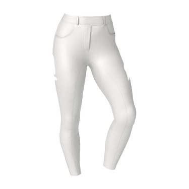 Legging LeMieux Demi full grip feminino Branco