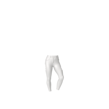 Legging LeMieux Demi full grip feminino Branco Legging LeMieux Demi full grip feminino Branco