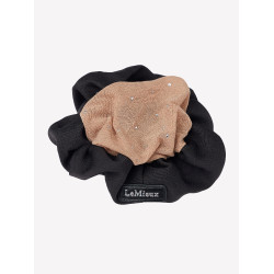 Chouchou LeMieux com Rede de Cabelo de Cristal Preto / loira