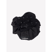 Chouchou LeMieux com Rede de Cabelo de Cristal Preto / preto