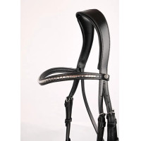 Frontal Montar Clinchers prata Preto