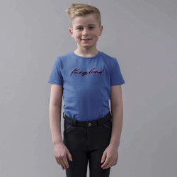 T-shirt Kingsland KLlora com gola redonda Júnior