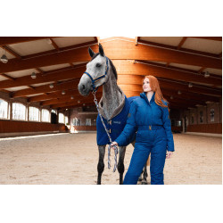 Cobertor secante polar Delémont Horze Azul Ártico