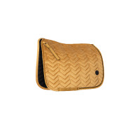 Tapete de doma Horze Delémont Marrom dourado Castanho