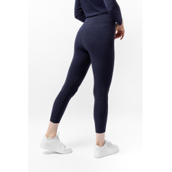 Legging térmico Horze Tess Azul polar Azul-marinho