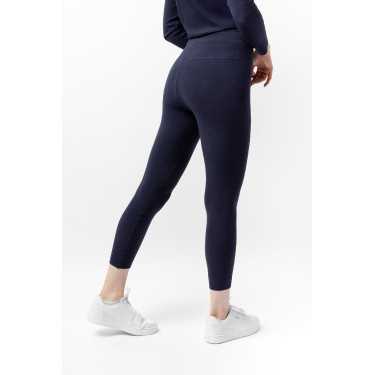 Legging térmico Horze Tess Azul polar Azul-marinho