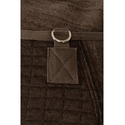 Cobertura secante B Vertigo High Altitude em mistura de lã Castanho lama Bege