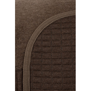 Cobertura secante B Vertigo High Altitude em mistura de lã Castanho lama Bege