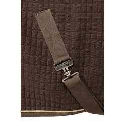 Cobertura secante B Vertigo High Altitude em mistura de lã Castanho lama Bege