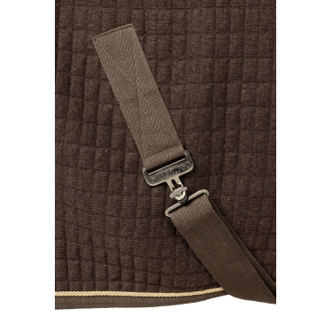 Cobertura secante B Vertigo High Altitude em mistura de lã Castanho lama Bege