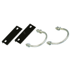Arco de fixação em tubo com placas de estabilização por par Kerbl