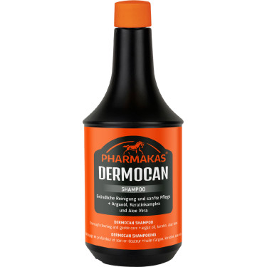 Shampoo de equitação Dermocan para cavalos | Equi-Clic