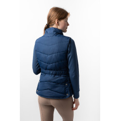 Colete de equitação acolchoado B Vertigo Cordelia Titã marinho Azul-marinho