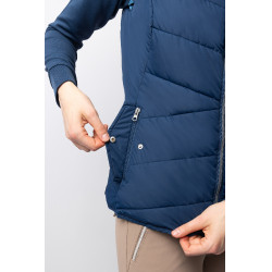 Colete de equitação acolchoado B Vertigo Cordelia Titã marinho Azul-marinho