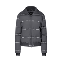 Casaco acolchoado refletor feminino Kingsland KLVarsin Cinza ferro forjado