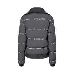 Casaco acolchoado refletor feminino Kingsland KLVarsin Cinza ferro forjado Cinzento