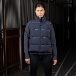 Colete refletivo sem mangas unissex Kingsland KLVarsin Marinho Azul-marinho