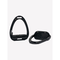 Estribos LeMieux Vector Balance Preto / preto