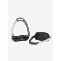 Estribos LeMieux Vector Balance Carbono / prata