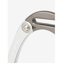 Estribos LeMieux Vector Balance Carbono / prata Cinzento Estribos LeMieux Vector Balance Carbono / prata Cinzento