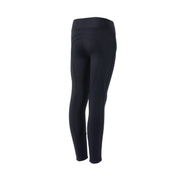 Calça de equitação infantil de inverno com fundo de silicone Active Horze Azul-marinho escuro Calça de equitação infantil de inverno com fundo de silicone Active Horze Azul-marinho escuro
