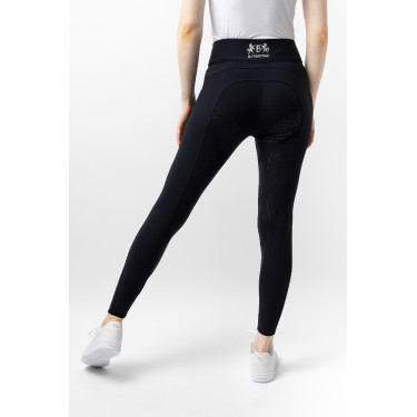 Calça de equitação térmica com assento completo em silicone Justine feminino B Vertigo Calça de equitação térmica com assento completo em silicone Justine feminino B Vertigo
